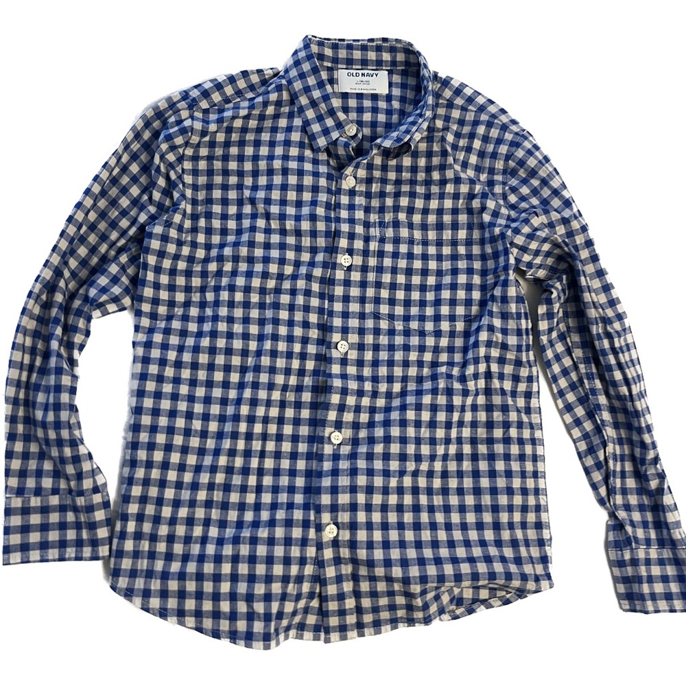 Old navy boys button down size L (10-12)